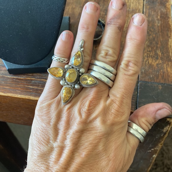 Sterling silver and Citrine pendant? - Picture 5 of 12